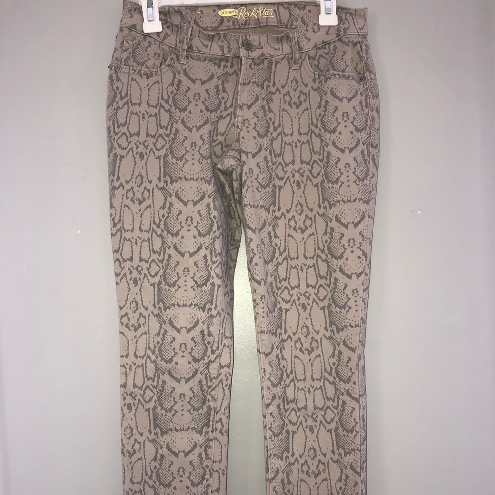Printed Jeans